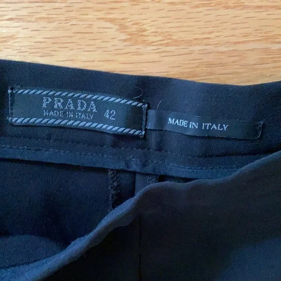 FINAL PRICE! Prada Side Zip Pants - Picture 3 of 7